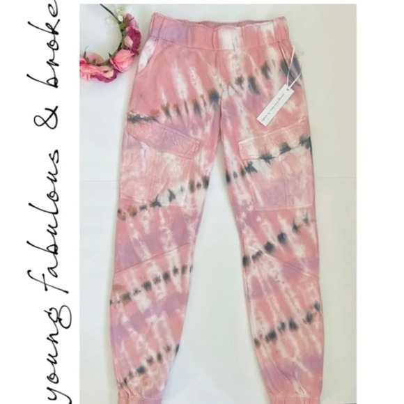 YFB Tie Dyed Weekend Jogger  Cargo Pant M - Picture 1 of 4